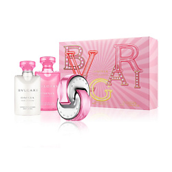 BVLGARI Подарочный набор Omnia Pink Sapphire Туалетная вода, спрей 40 мл + Лосьон для тела 40мл + Гель для душа 40мл