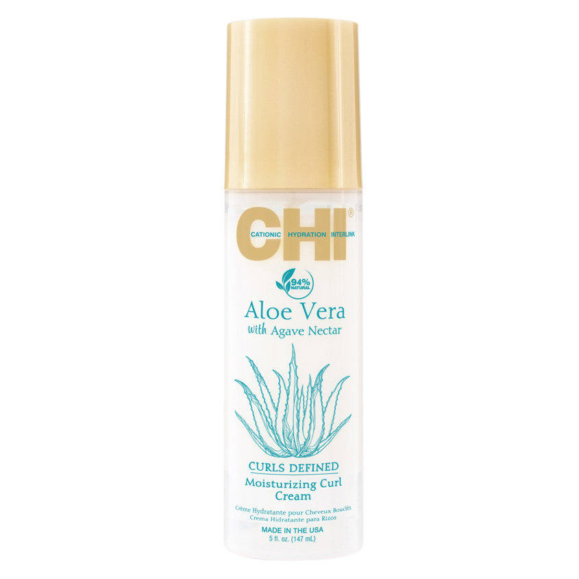 CHI Увлажняющий крем для вьющихся волос Aloe Vera with Agave Nectar