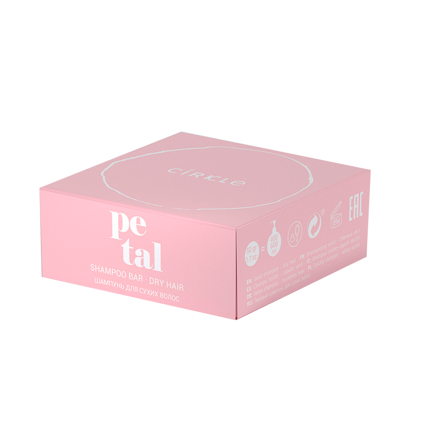 Твердый шампунь PETAL для сухих волос