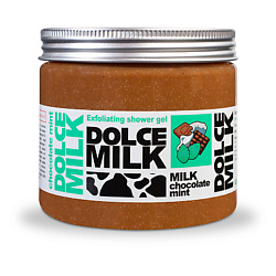 

DOLCE MILK Гель-скраб для душа Молоко, Шоколад и Мята 400 мл