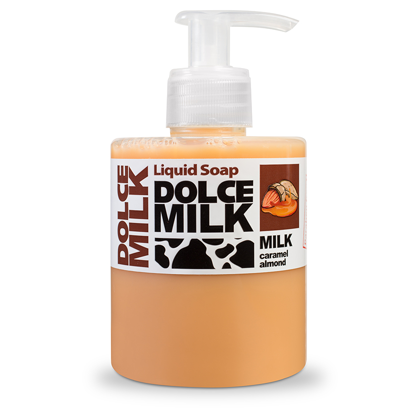 

DOLCE MILK Жидкое мыло Молоко и миндаль в хрустящей карамели