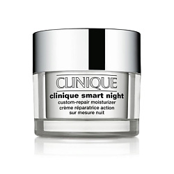 CLINIQUE Крем ночной интеллектуальный восстанавливающий для комбинированной и жирной кожи Smart Night Custom-Repair Moisturizer