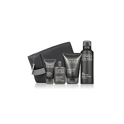 CLINIQUE Набор для ухода за кожей Great Skin for Him 100 мл + 200 мл + 30 мл + 41 мл