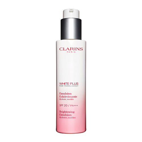 CLARINS Матирующая эмульсия, осветляющая тон кожи White Plus SPF 20