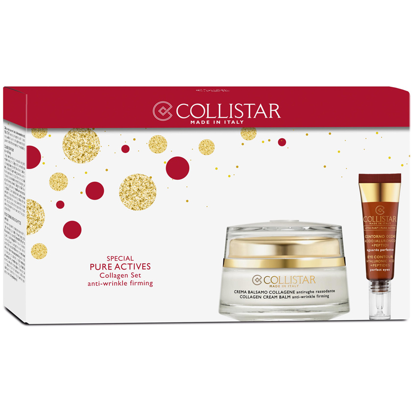 

COLLISTAR Набор Крем-бальзам с коллагеном + Средство для кожи вокруг глаз Pure Actives
