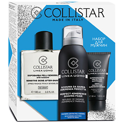 COLLISTAR Набор средств для бритья для мужчин 100 мл + 30 мл + 200 мл набор perfectstyle набор бритье для чувствительной кожи 2 средства