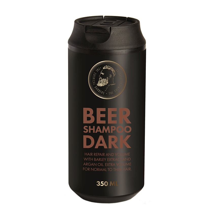 Шампунь BEER SHAMPOO DARK с аргановым маслом