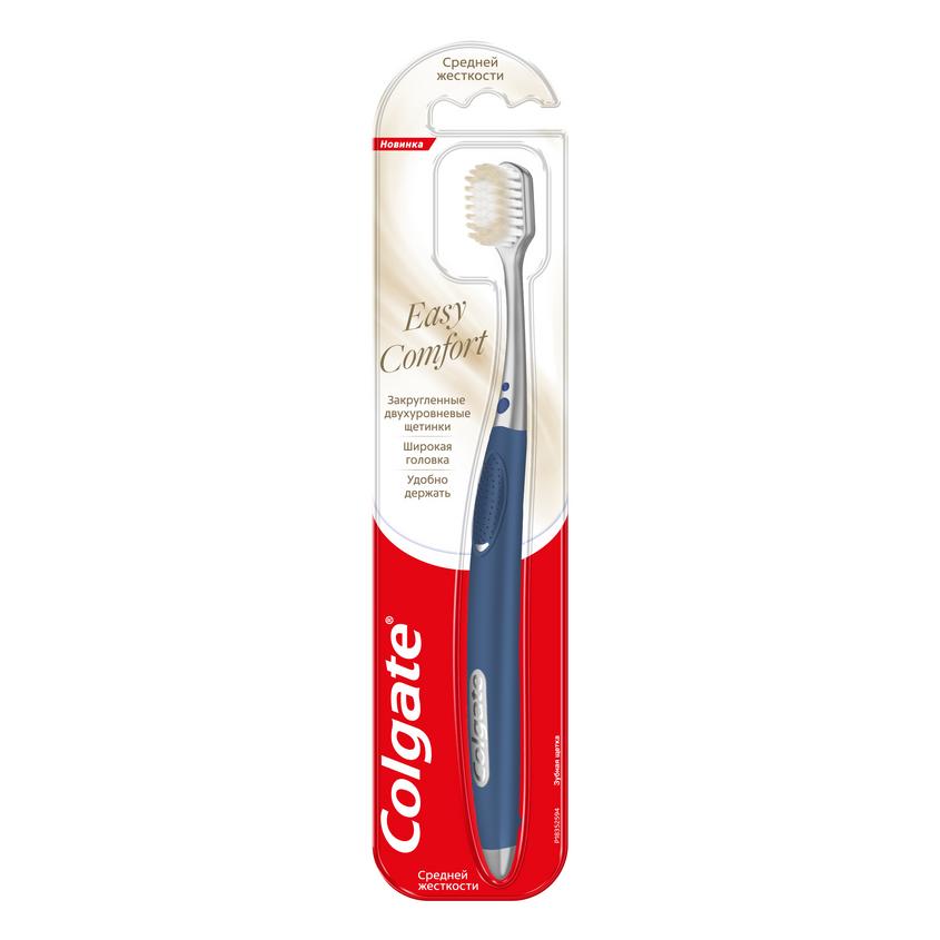 

COLGATE Зубная щетка (комфорт) Easy Comfort, средней жесткости