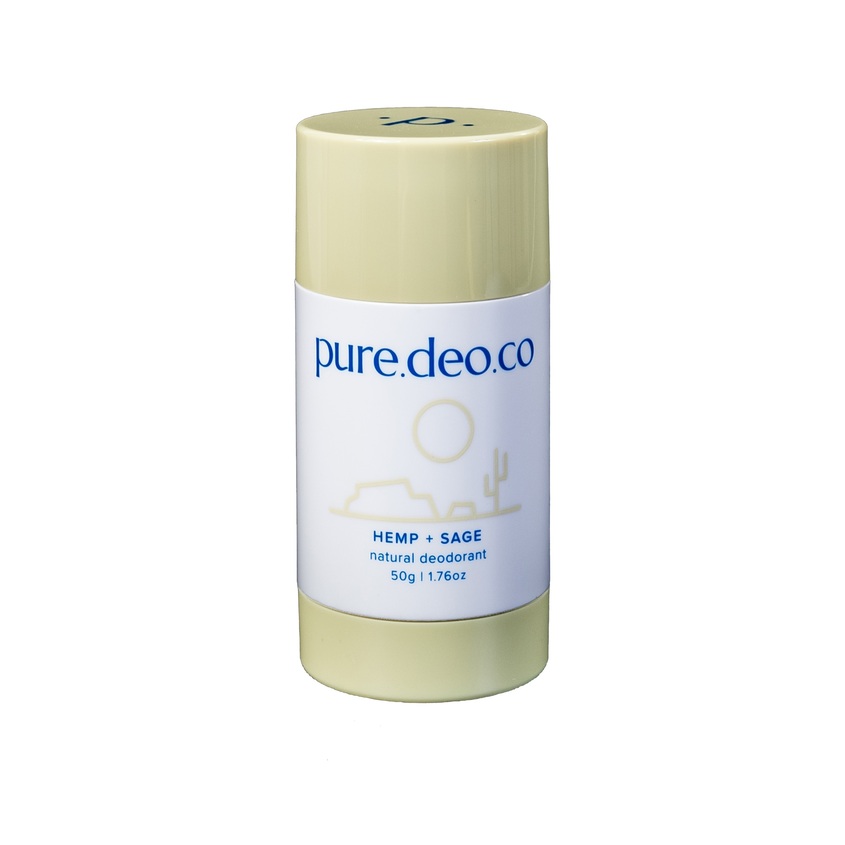 фото Pure deo co дезодорант-стик без солей алюминия с пенькой и шалфеем