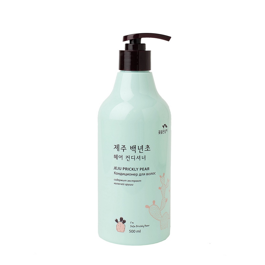 фото Flor de man кондиционер для волос jeju prickly pear hair conditioner