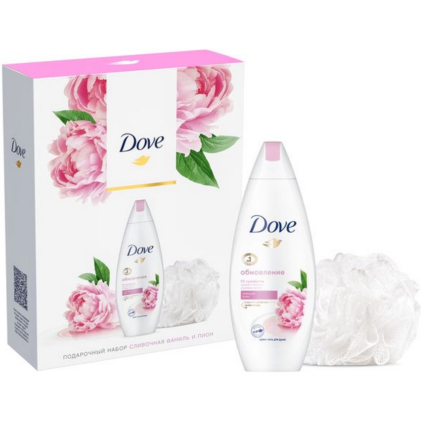 

DOVE Подарочный набор Сливочная ваниль и пион
