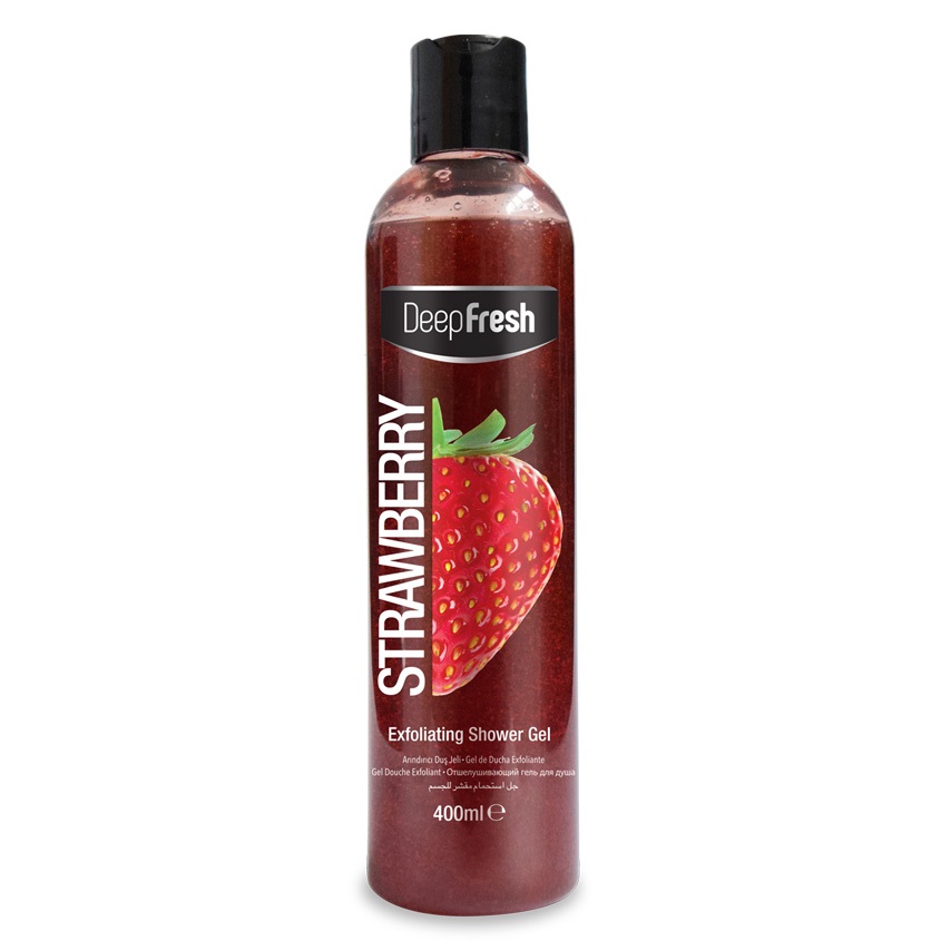 Гель-скраб для душа Strawberry Deep Fresh