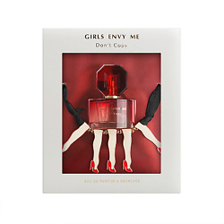 

GIRLS ENVY ME Подарочный набор Don't Copy Парфюмерная вода, спрей 60 мл + Колье
