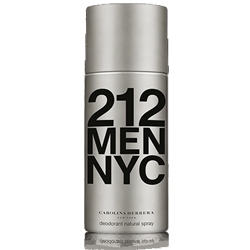 CAROLINA HERRERA Дезодорант-спрей 212 Men 150 мл