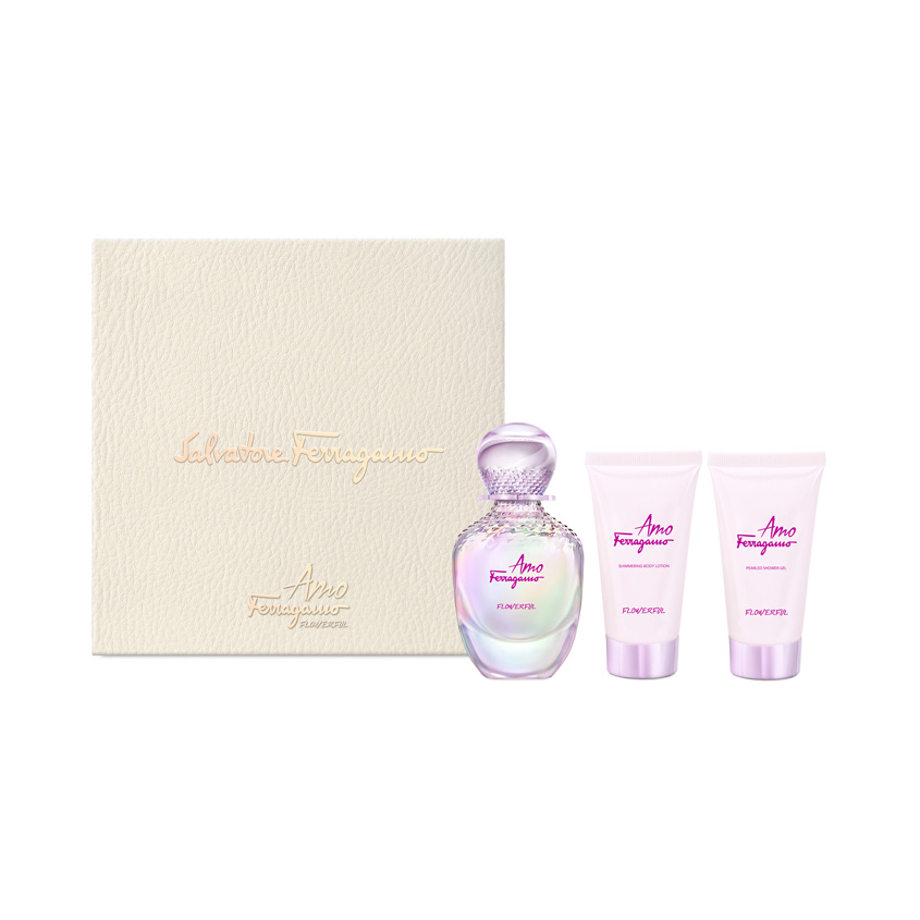 

SALVATORE FERRAGAMO Подарочный набор женский AMO FLOWERFUL