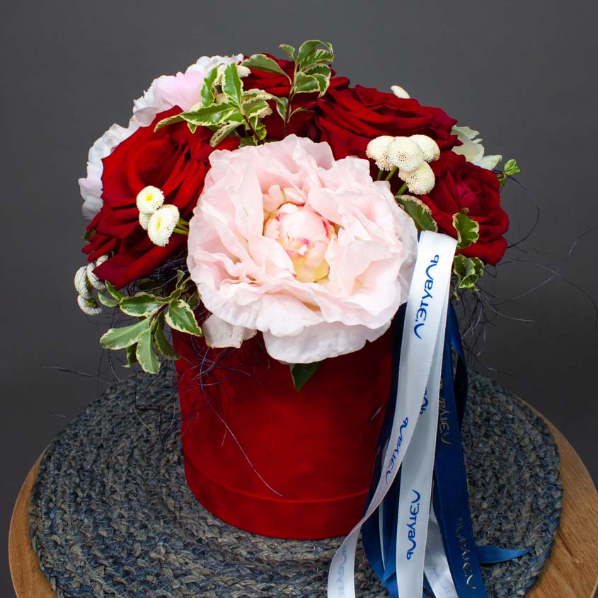 

LetuFlowers Красный бархат
