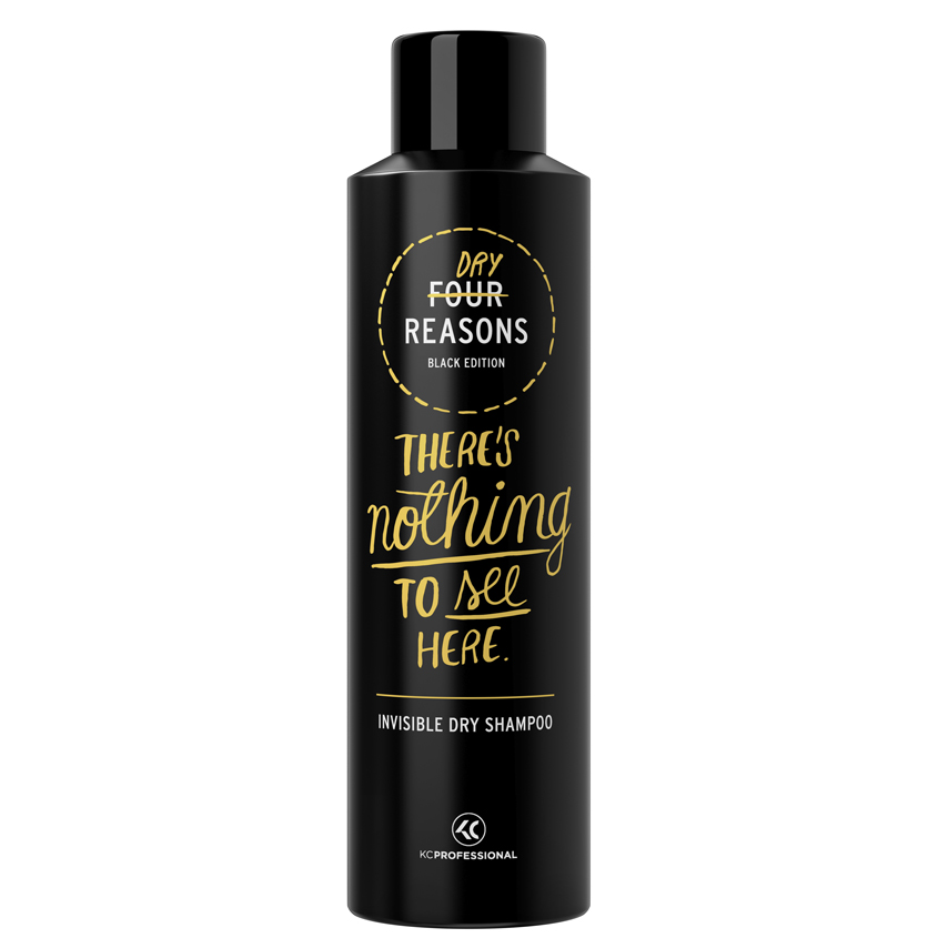 

FOUR REASONS Сухой невидимый шампунь спрей Black Edition