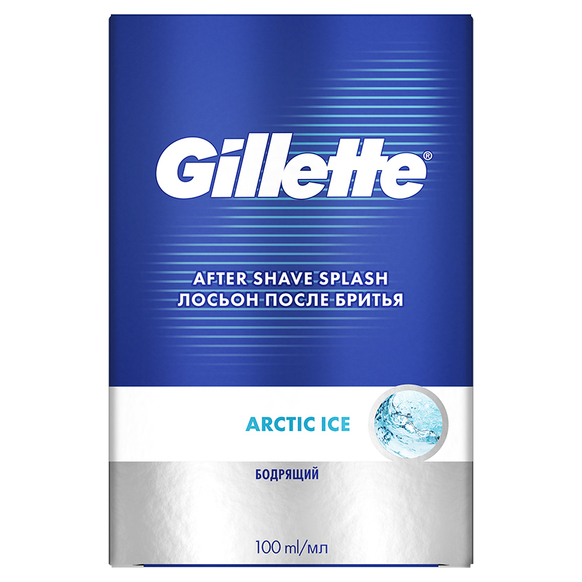 

GILLETTE Лосьон после бритья Arctic Ice (бодрящий)