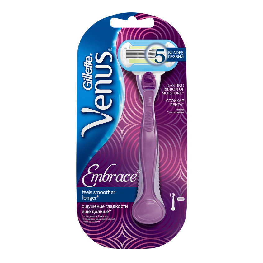 

GILLETTE Бритва с 1 сменной кассетой Venus Embrace