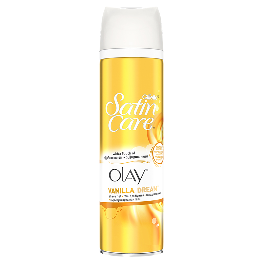 

GILLETTE Гель для бритья SATIN CARE Olay Vanilla Dream