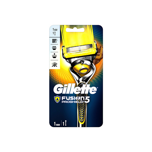 

GILLETTE Станок для бритья Fusion ProShield с 1 сменной кассетой