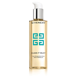 GIVENCHY Масло для снятия макияжа с лица и глаз Clean It Silky 200 мл