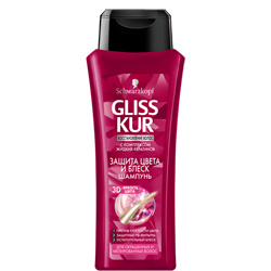 GLISS KUR Шампунь для волос Защита цвета и блеск 250 мл