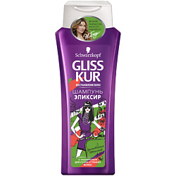 

GLISS KUR Шампунь-Эликсир с Гиалуроном для сухих и тонких волос 250 мл