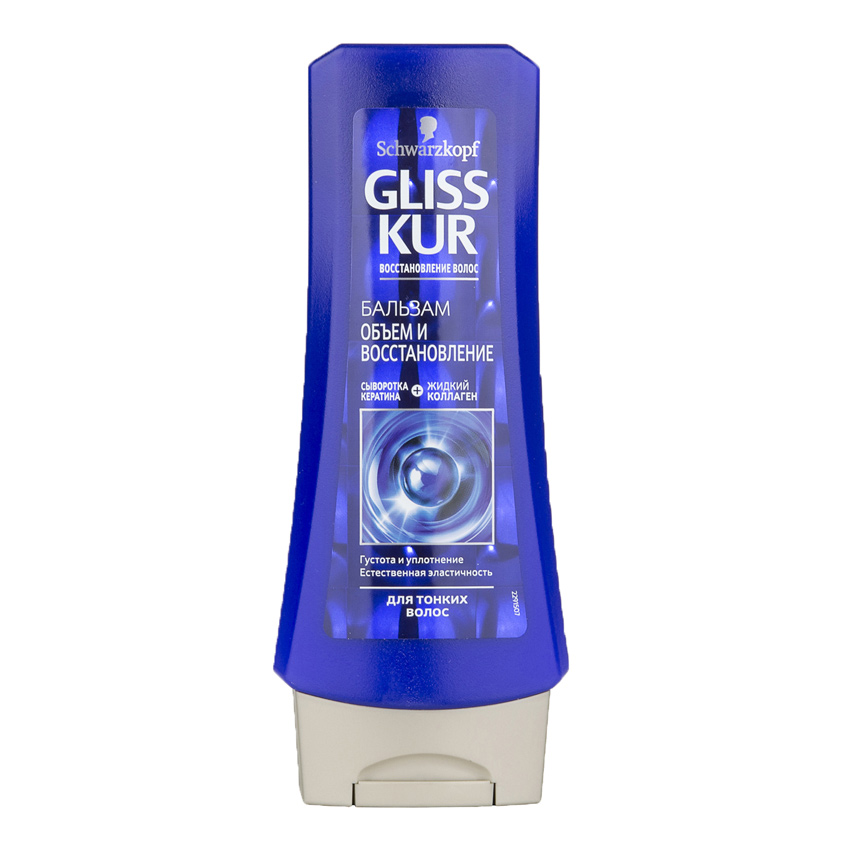 GLISS KUR GLISS KUR Бальзам Экстремальный объ Для лишенных объема и тонких волос. Легкое расчесывание, объем от корней, 0% сили