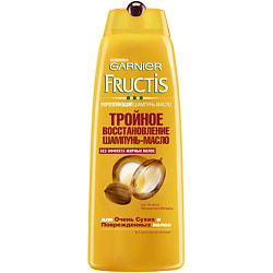 

GARNIER Шампунь-масло Fructis "Тройное Восстановление" для очень сухих и поврежденных волос 250 мл