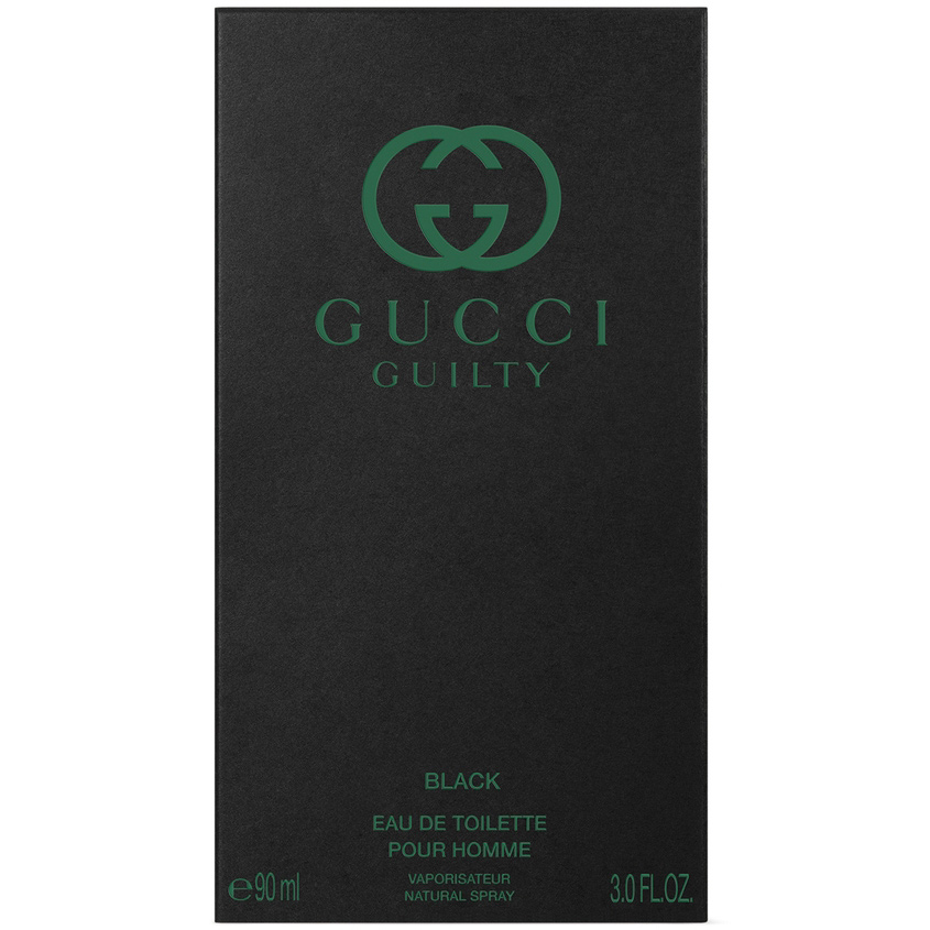 gucci guilty black pour homme eau de toilette spray