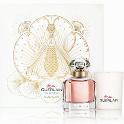 GUERLAIN Набор Mon Guerlain Eau de Parfum Парфюмерная вода, спрей 50 мл + Свеча Mon Guerlain