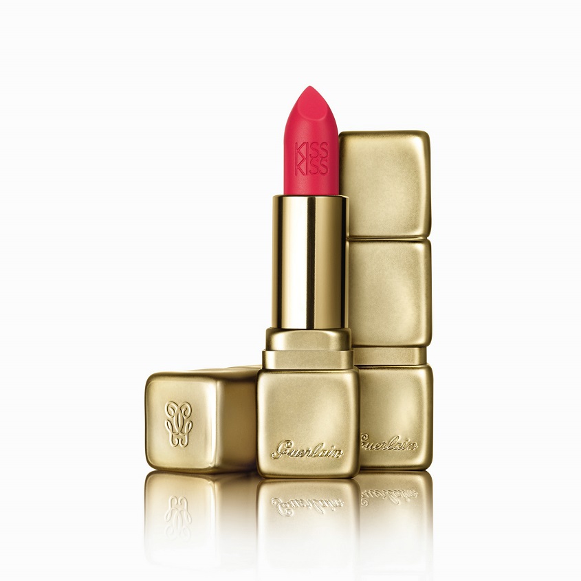 

GUERLAIN Матовая увлажняющая помада для губ KissKiss Matte Noel 2018