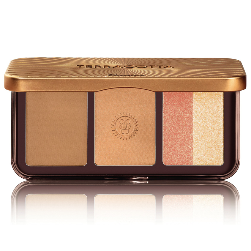

GUERLAIN Бронзирующая палетка для сияющего контуринга TERRACOTTA