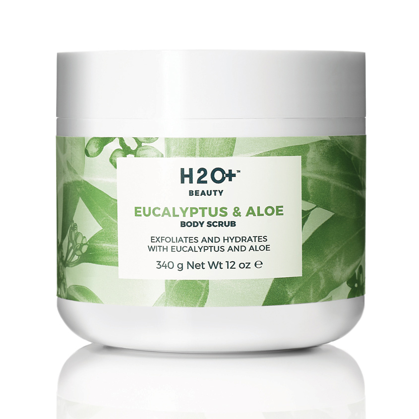 H2O+ Скраб для тела Eucalyptus & Aloe Body Scrub