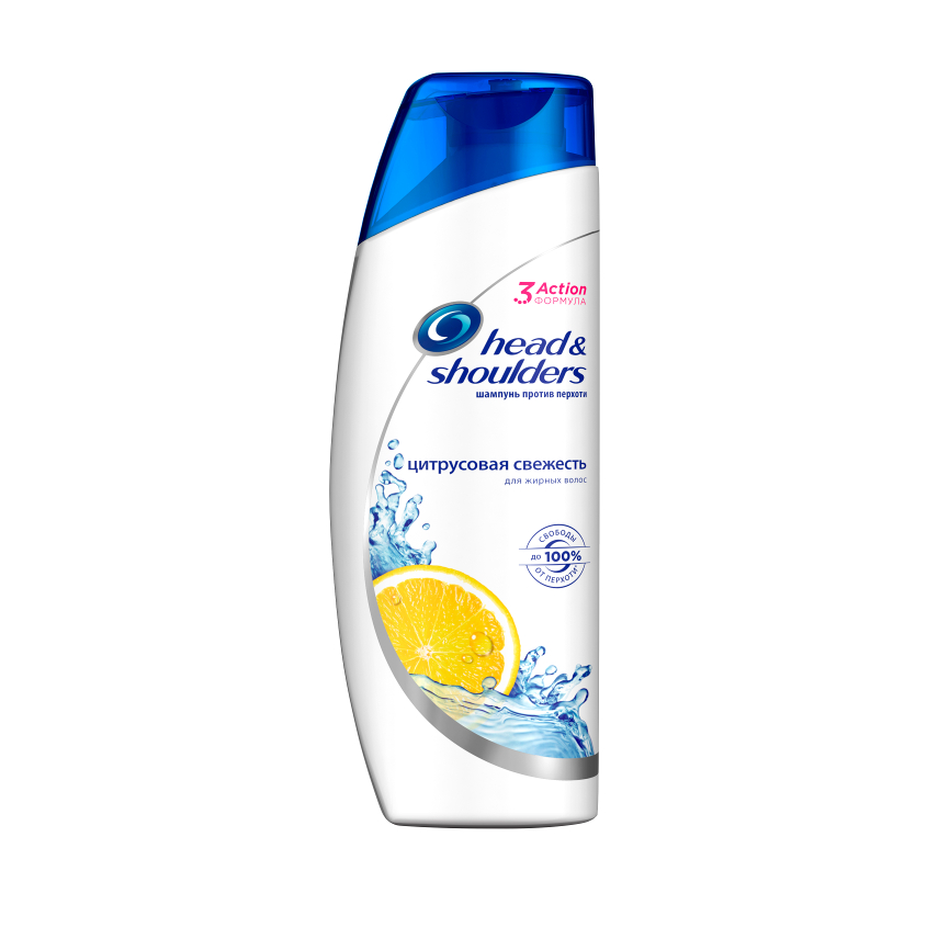 HEAD & SHOULDERS Шампунь против перхоти Цитрусовая свежесть для жирных волос HEAD & SHOULDERS Шампунь против перхоти Цитрусовая свежесть для жирных волос