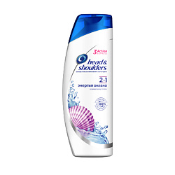 

HEAD & SHOULDERS Шампунь и бальзам 2в1 Энергия океана 400 мл