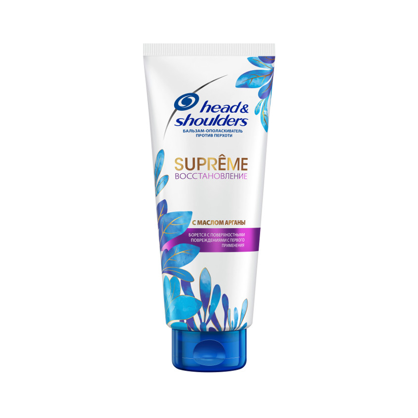 

HEAD & SHOULDERS Бальзам-ополаскиватель против перхоти Supreme Восстановление Масло Арганы