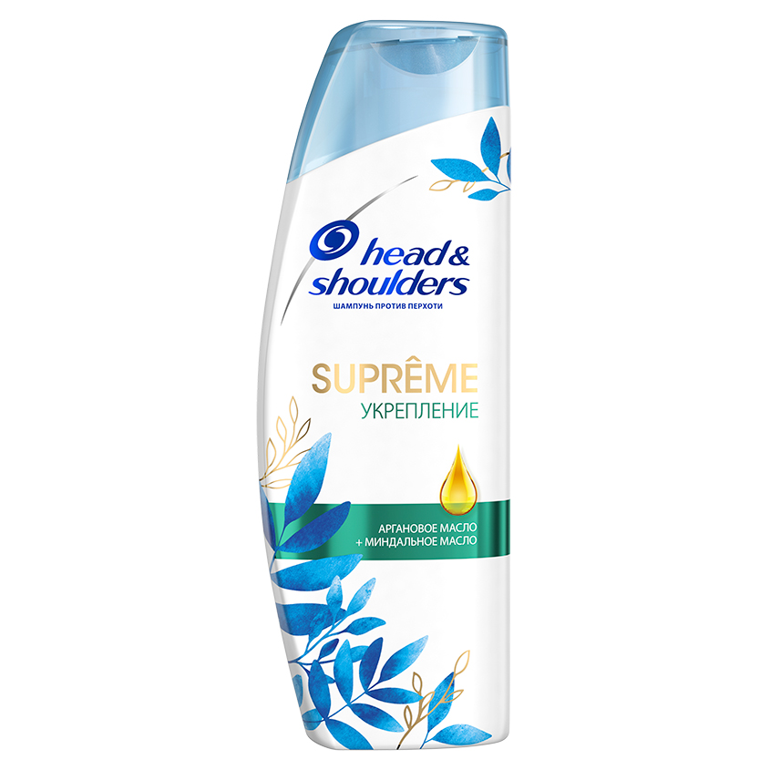 

HEAD&SHOULDERS Шампунь против перхоти Supreme Укрепление Масло Арганы