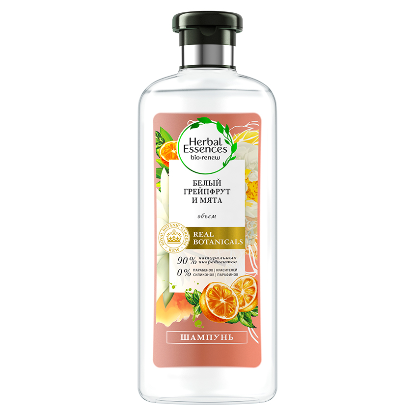 

HERBAL ESSENCES Шампунь Белый грейпфрут и мята