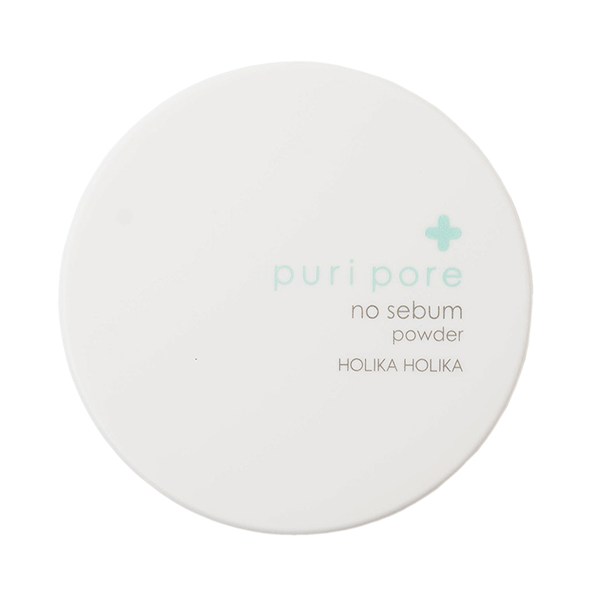 фото Рассыпчатая пудра для лиц puri pore no sebum powder holika holika