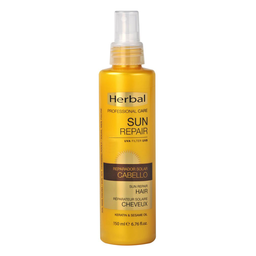 Кондиционер-спрей для восстановления волос после солнца с маслом кунжута