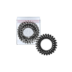Фото #1: INVISIBOBBLE Резинка-браслет для волос invisibobble POWER True Black 3 шт.