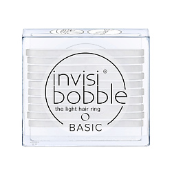 INVISIBOBBLE Резинка для волос invisibobble BASIC Crystal Clear 3 шт.