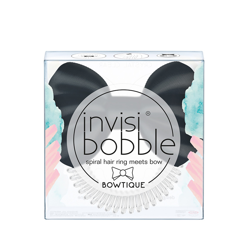 Фото #1: INVISIBOBBLE Резинка для волос invisibobble BOWTIQUE True Black