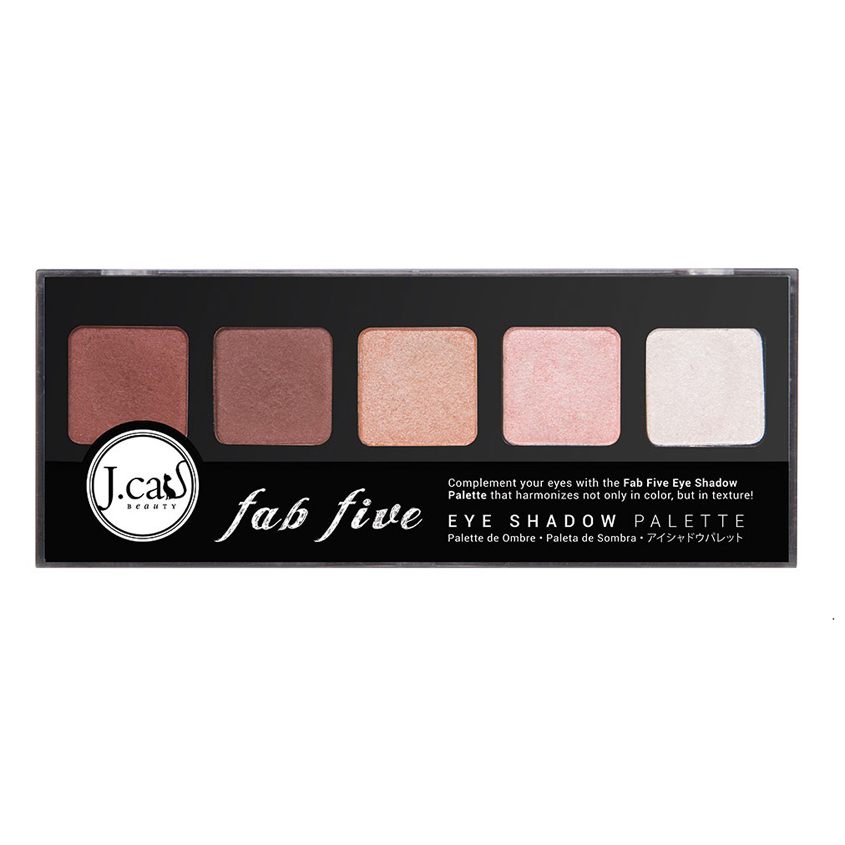 

J. CAT BEAUTY Палетка теней Fab five