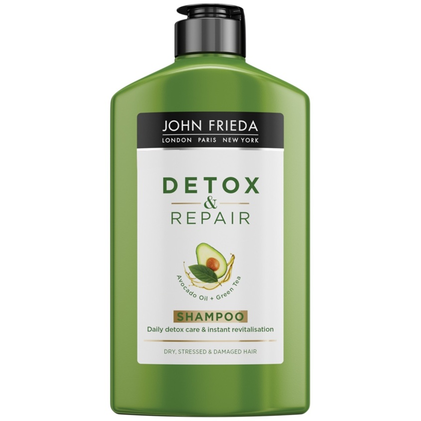 JOHN FRIEDA Шампунь для очищения и восстановления волос DETOX&REPAIR