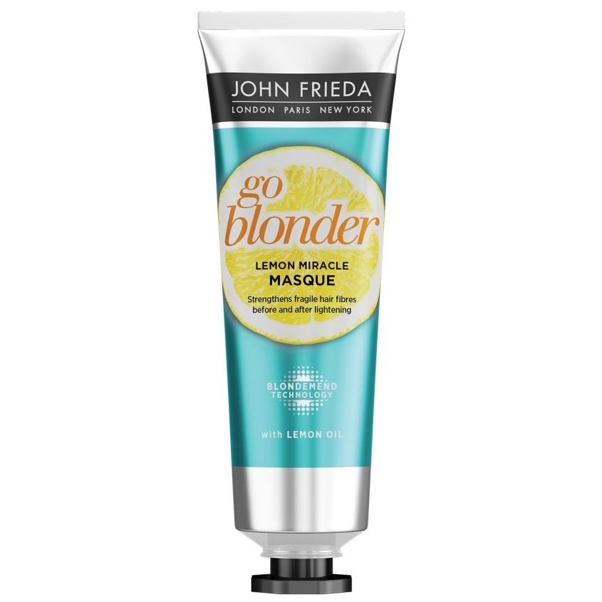 JOHN FRIEDA Маска укрепляющая для ослабленных волос GO BLONDER LEMON MIRACLE