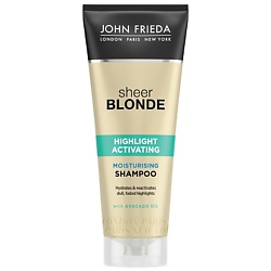 JOHN FRIEDA Увлажняющий активирующий шампунь для светлых волос Sheer Blonde 250 мл