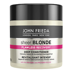 JOHN FRIEDA Маска для окрашенных волос восстанавливающая SHEER BLONDE Flawless Recovery 150 мл